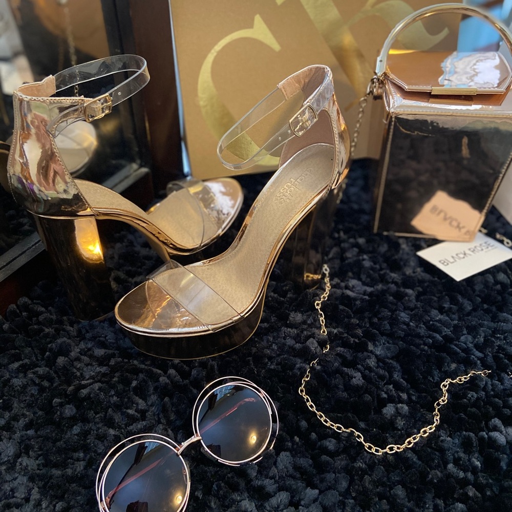 Rose Gold Heels